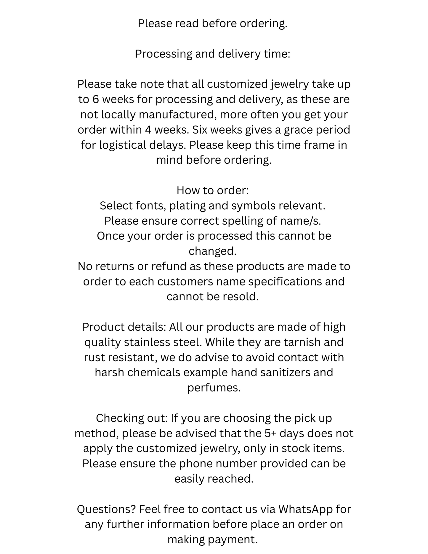 7cm Bamboo knot hoop earring, 5NK chain necklace,personalized name . Stainless steel.(MJ105)