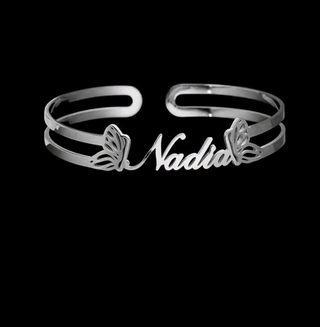 Double Butterfly Necklace and bracelet MJ165