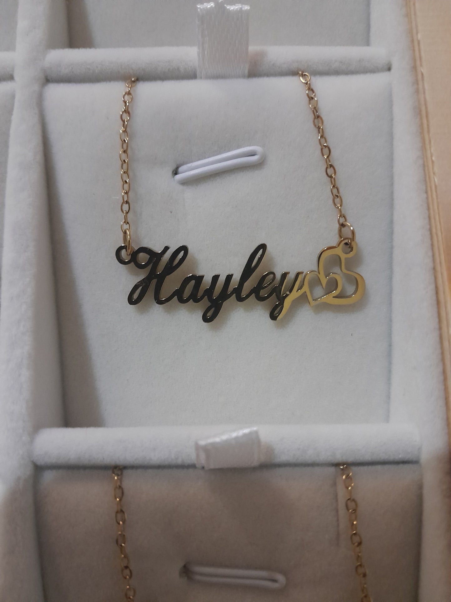 READY-MADE NAME NECKLACES,STAINLESS STEEL