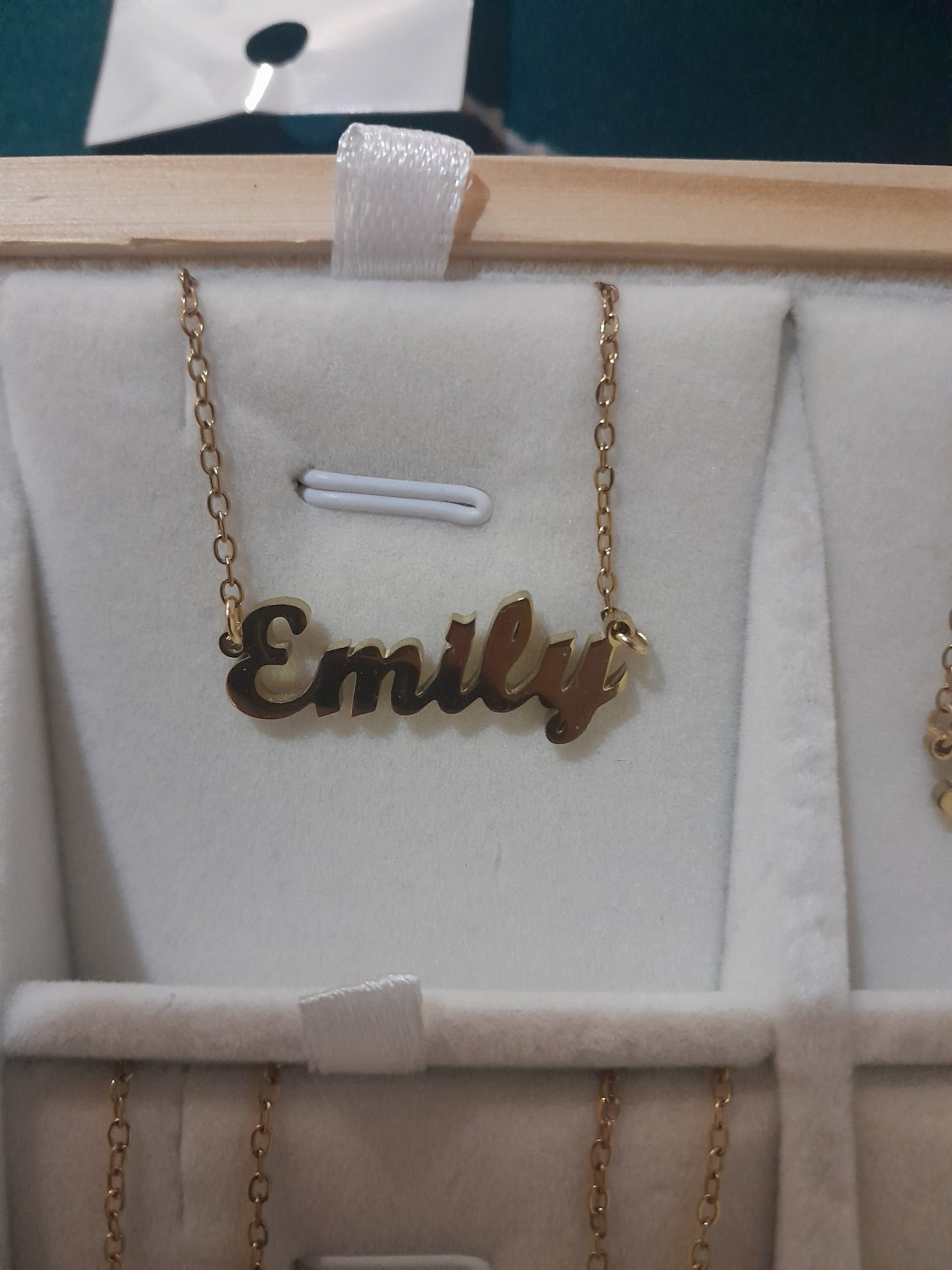 READY-MADE NAME NECKLACES,STAINLESS STEEL