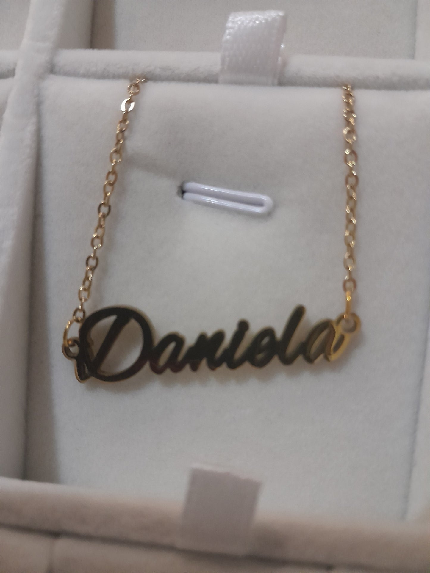 READY-MADE NAME NECKLACES,STAINLESS STEEL