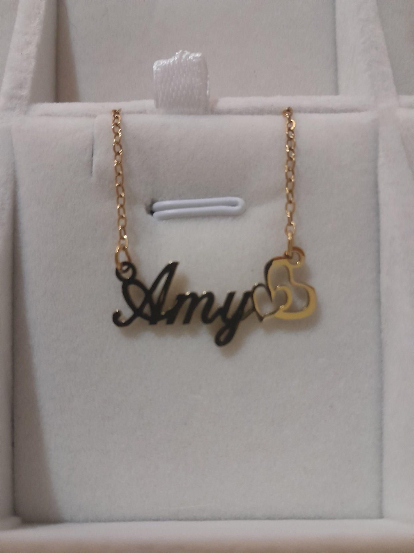 READY-MADE NAME NECKLACES,STAINLESS STEEL