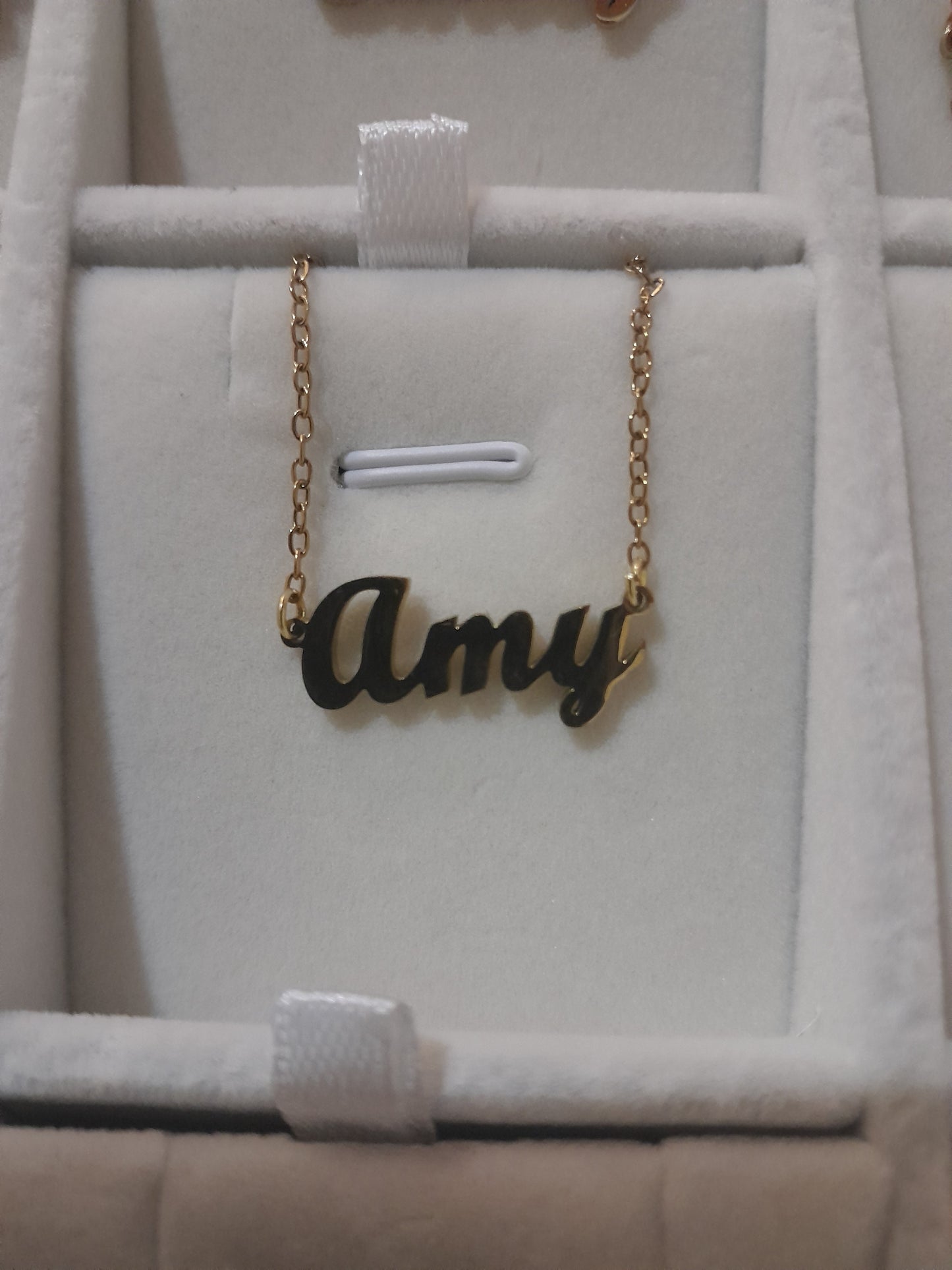 READY-MADE NAME NECKLACES,STAINLESS STEEL