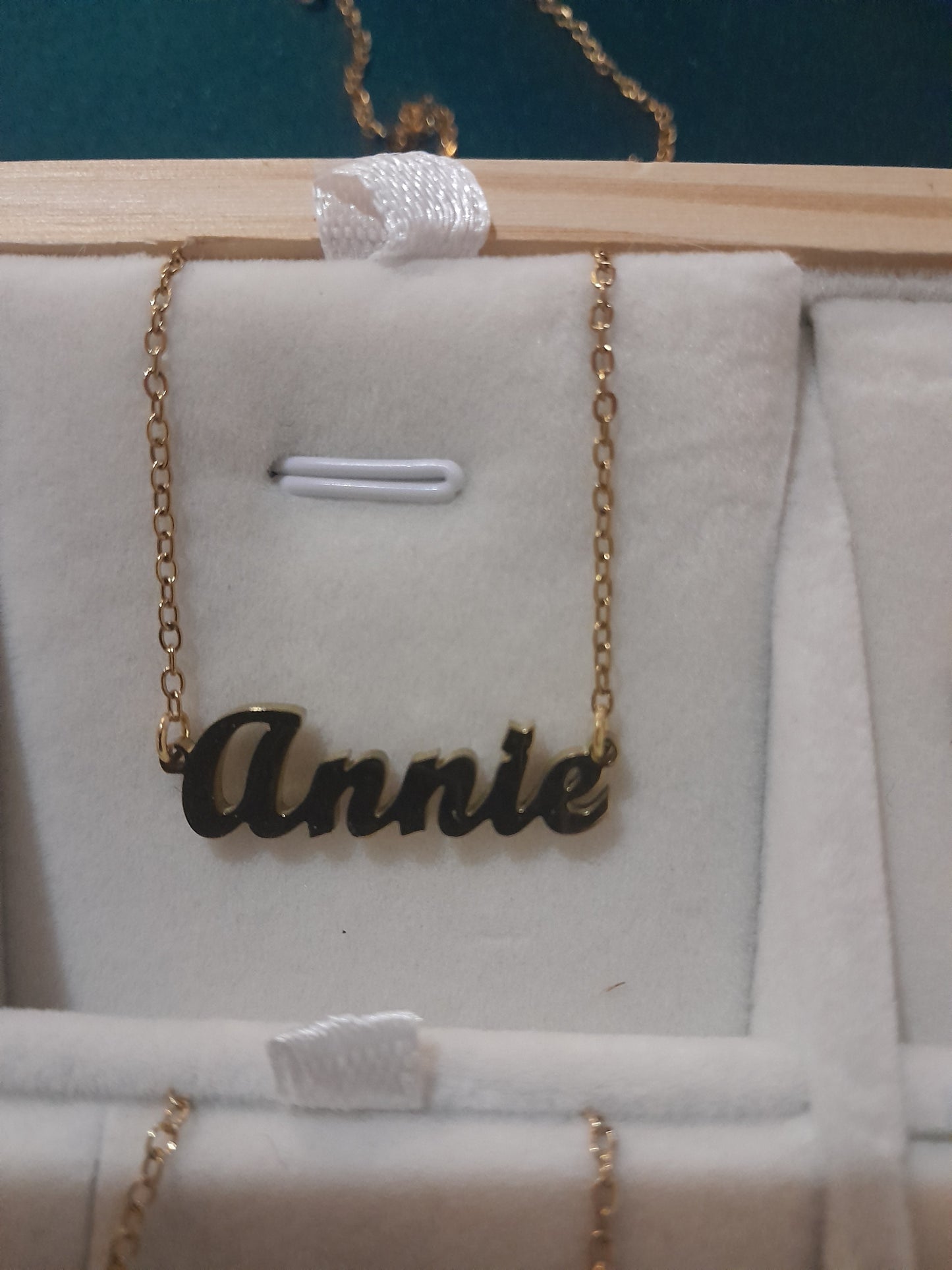 READY-MADE NAME NECKLACES,STAINLESS STEEL