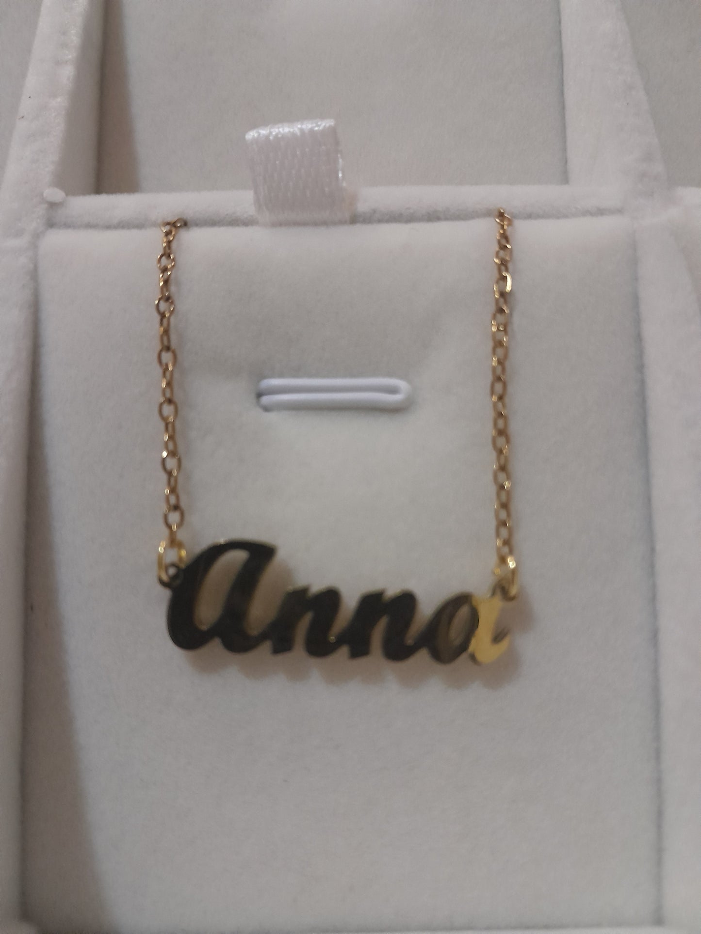 READY-MADE NAME NECKLACES,STAINLESS STEEL