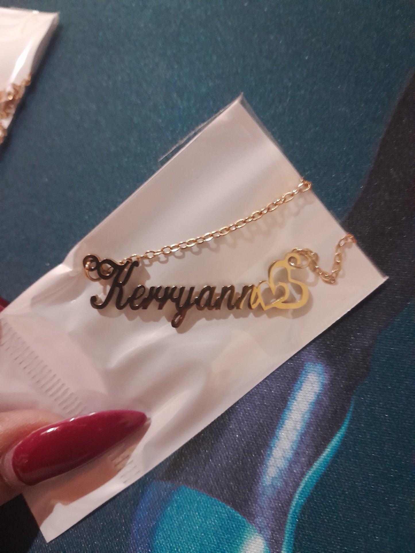 READY-MADE NAME NECKLACES,STAINLESS STEEL