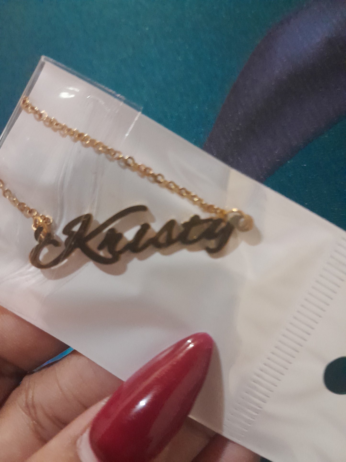 READY-MADE NAME NECKLACES,STAINLESS STEEL