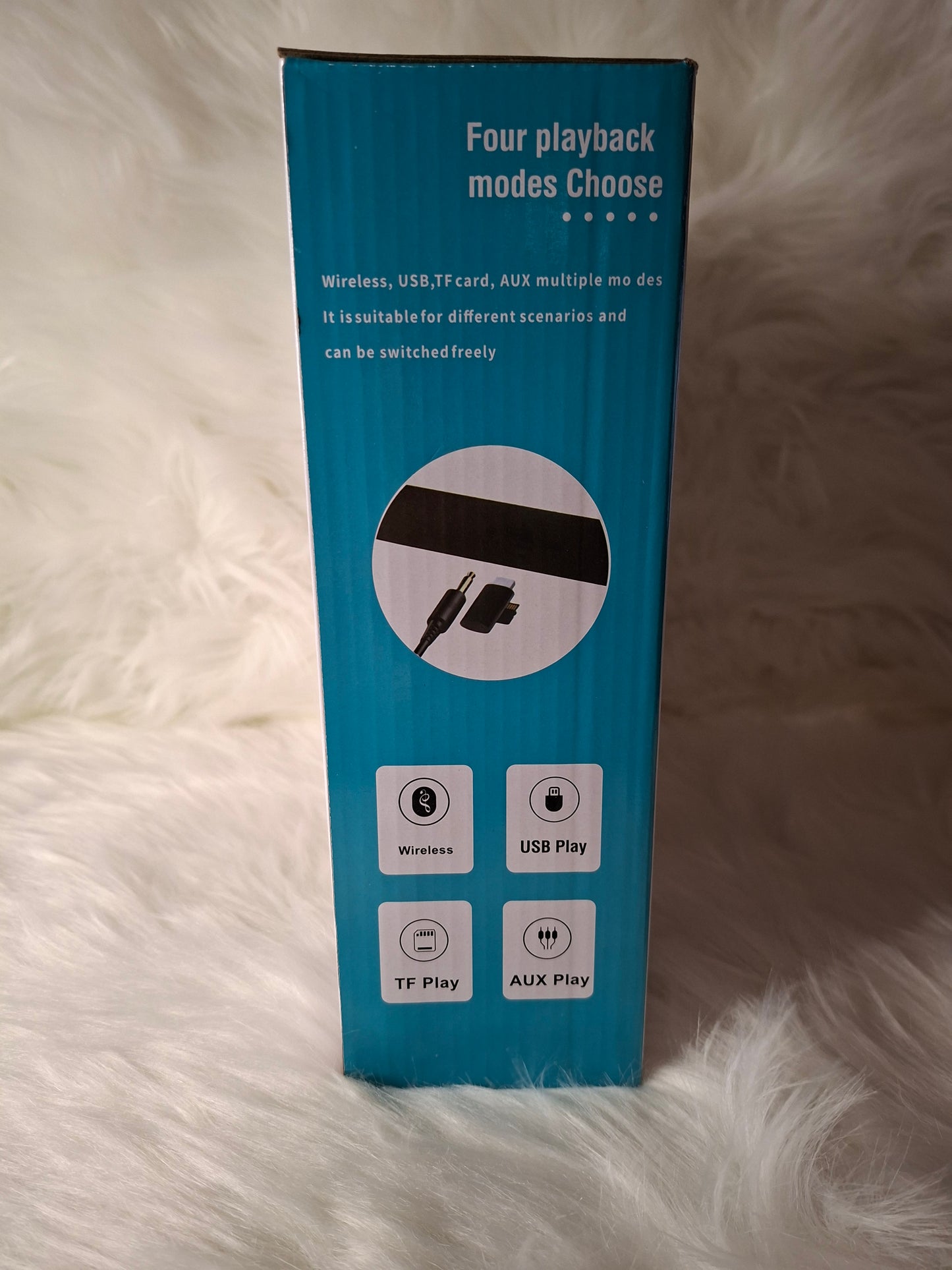LED wireless charging speaker