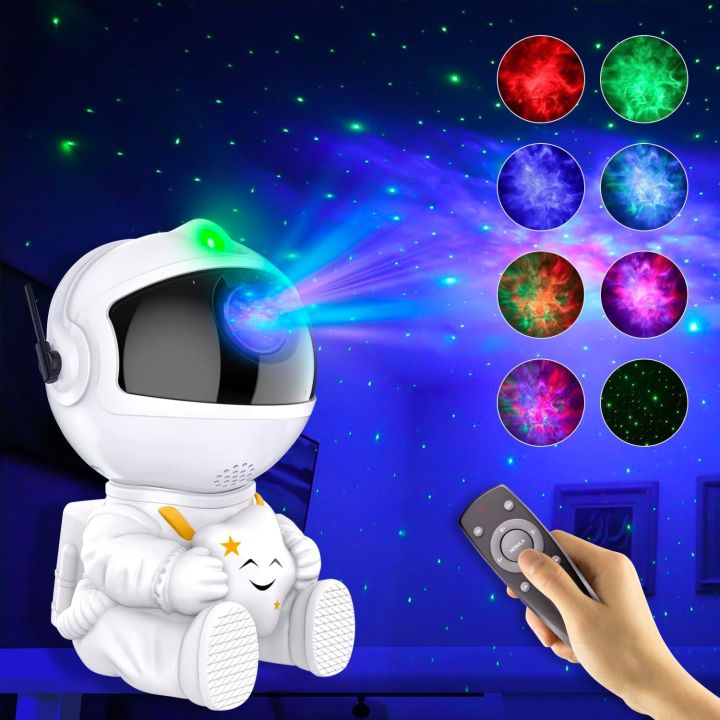 Astronaut nebula projector