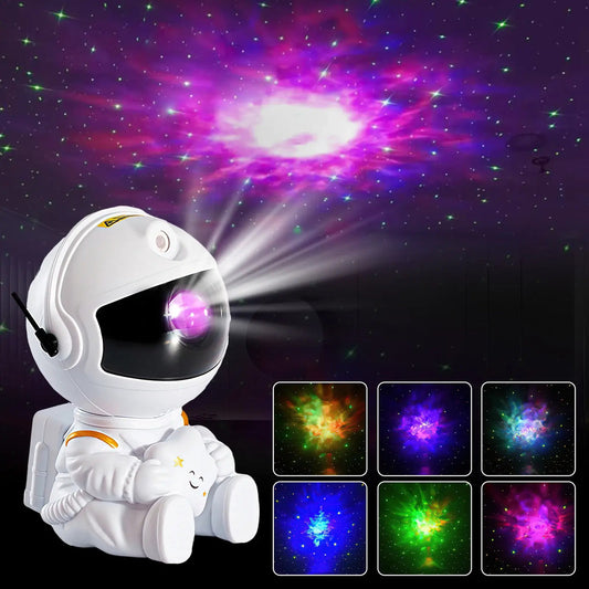 Astronaut nebula projector