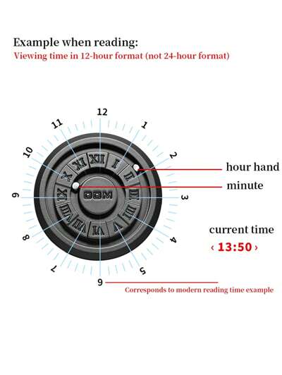 DOM-Men's  Advanced Technology Magnetic Steel Ball Watch