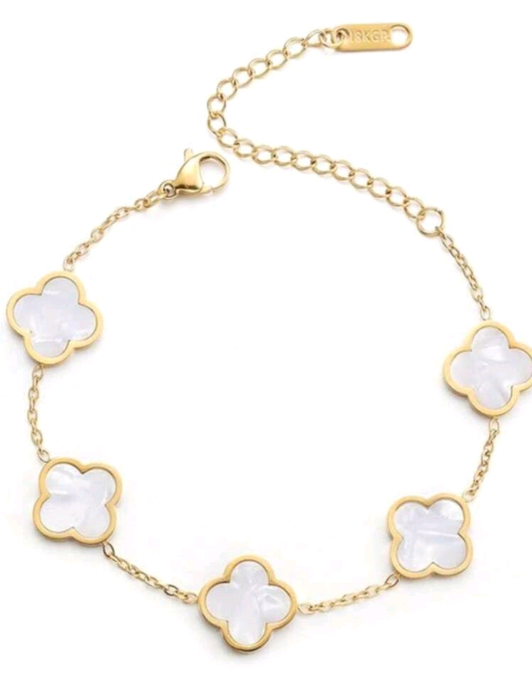 Four-Leaf Clover Multi-Leaf Bracelet