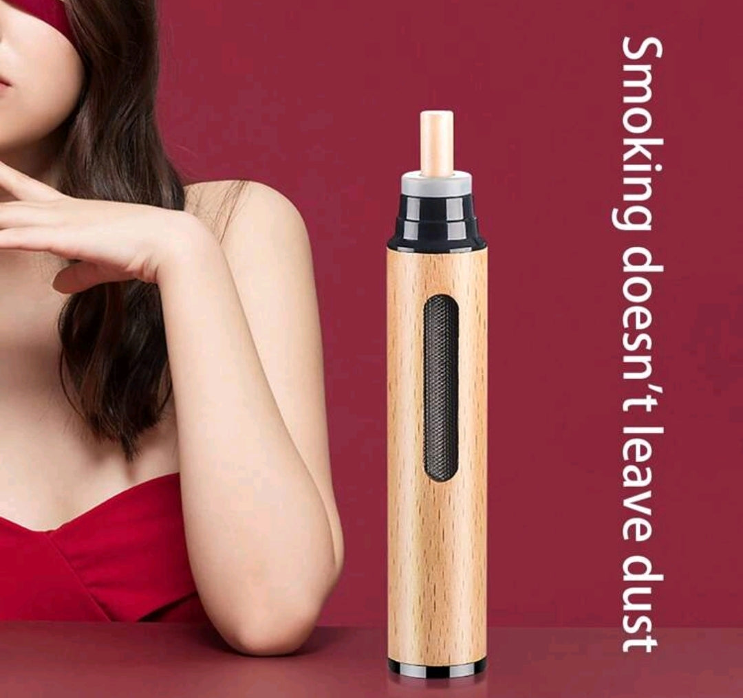 1pc Portable Mini Wooden Car Ashtray - No Ash Falling, Wooden Ashtray And Vehicle Interior Accessories Storage Box, Fit 3 Sizes, Smokeless Ashtray Suitable For Office And Car Use