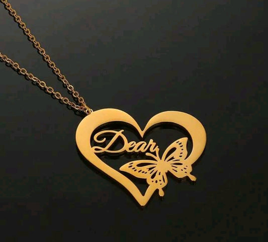 Name Necklace Stainless Steel Customized Pendant Necklace MJ158