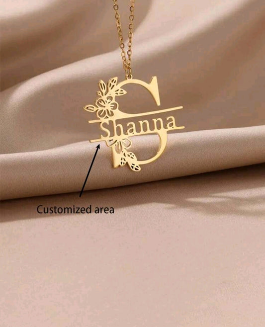 Custom name Stainless Steel Necklace.[MJ131]