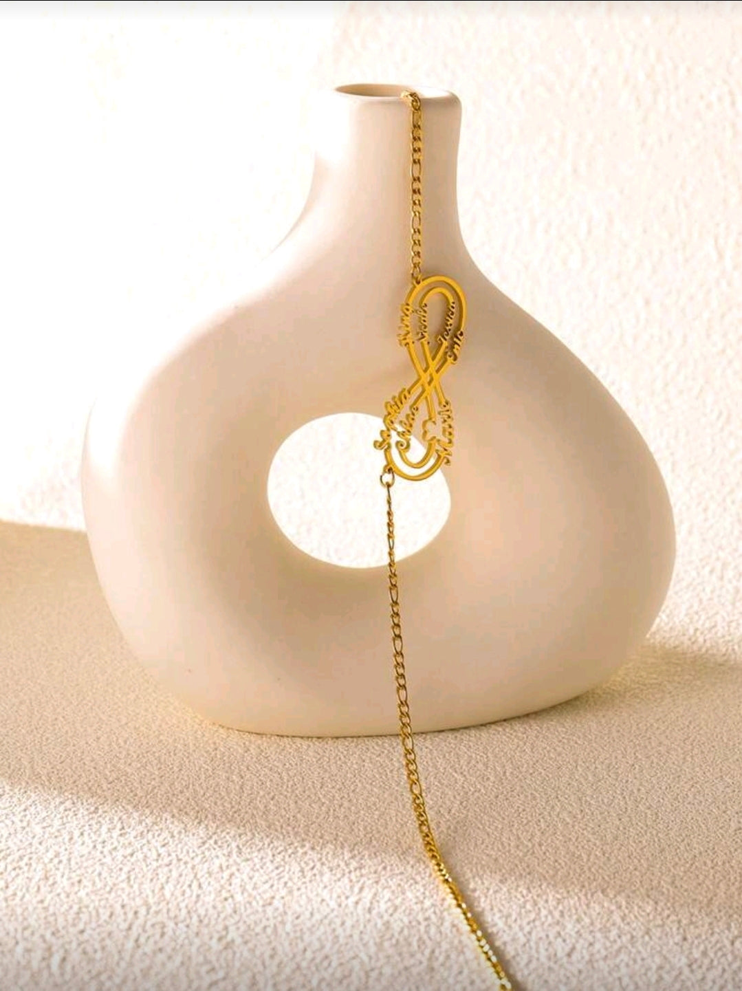 Infinity Name Necklaces.Add up to 8 names [MJ141]