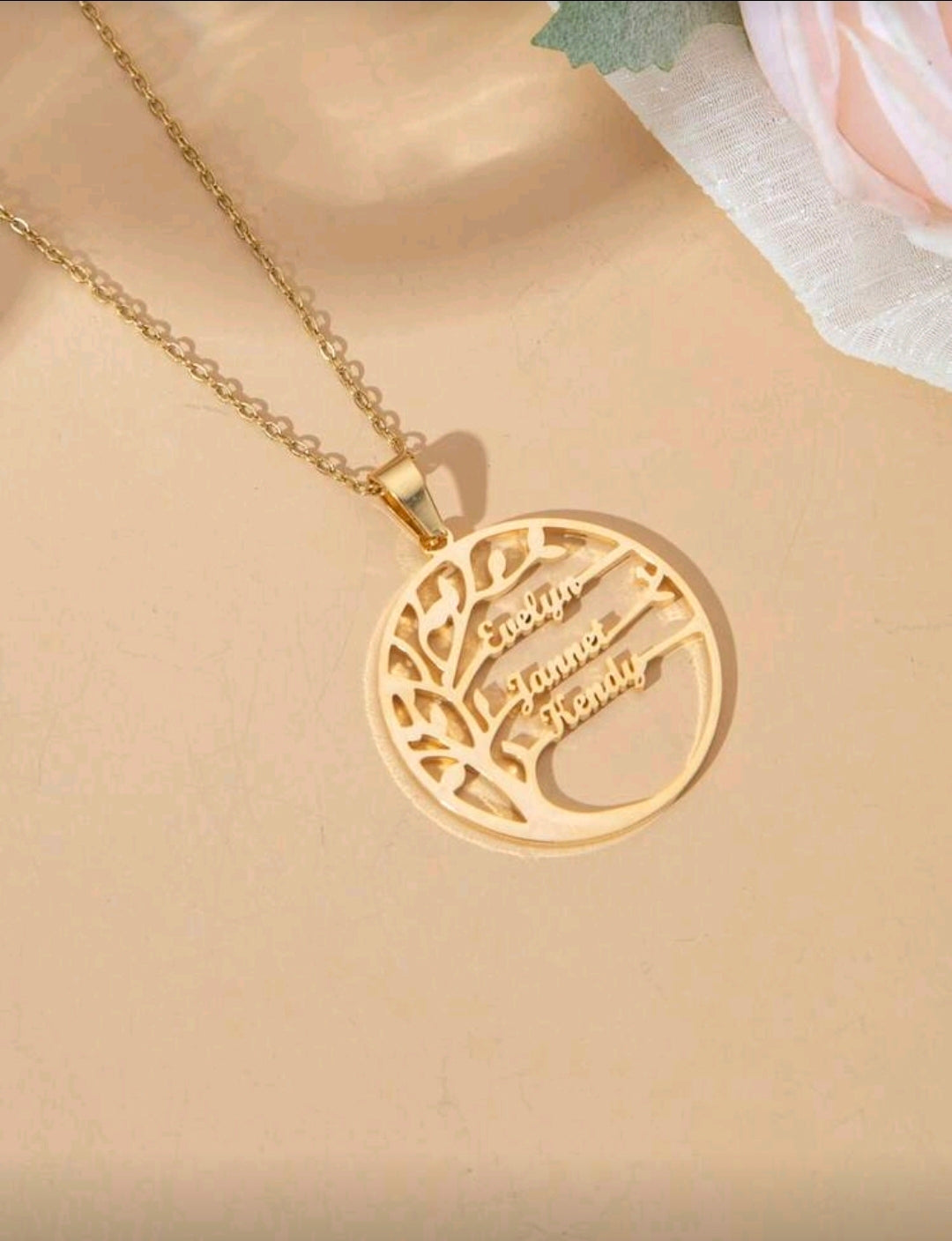 Family Tree Necklace, MJ158