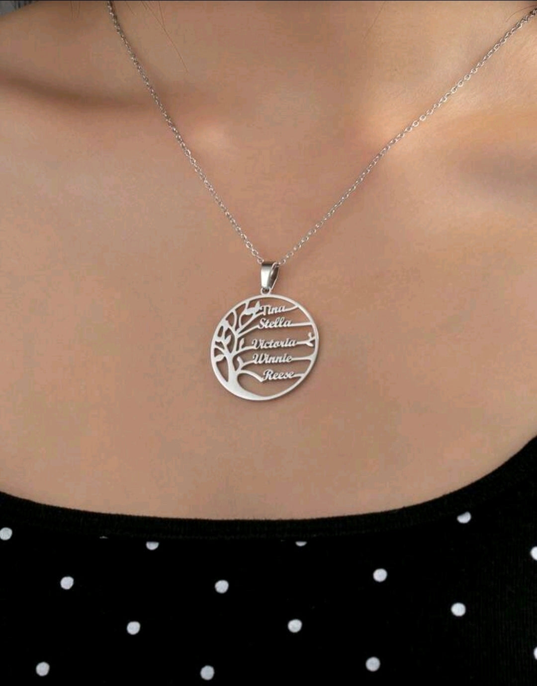 Family Tree Necklace, MJ158