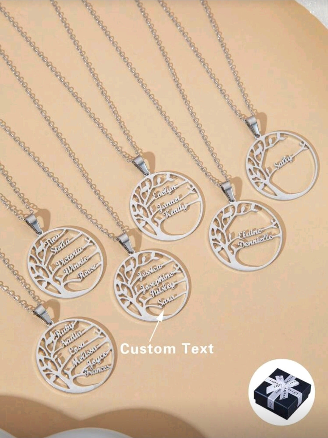 Family Tree Necklace, MJ158