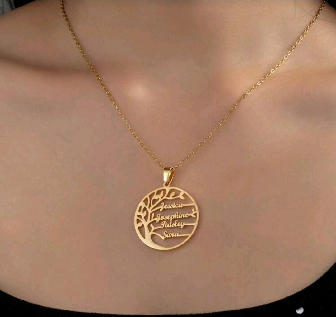 Family Tree Necklace, MJ158