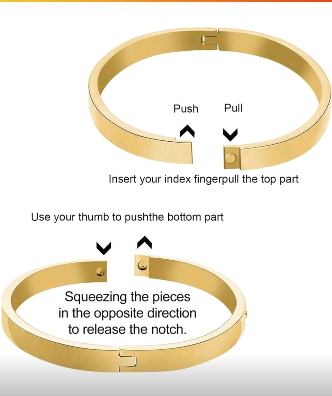 Stainless steel, Custom Engraved, hidden clasp cuff bracelet (28 characters)MJ166